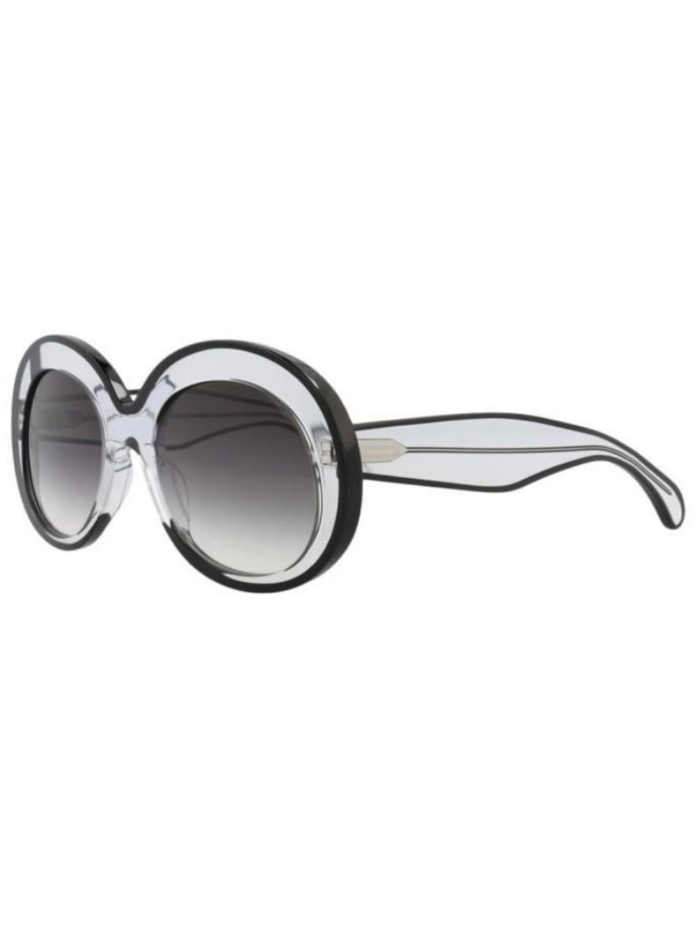 New Alaia Womens Round/Oval Crystal Crystal Grey Fashion Designer Sunglasses - Picture 1 of 4